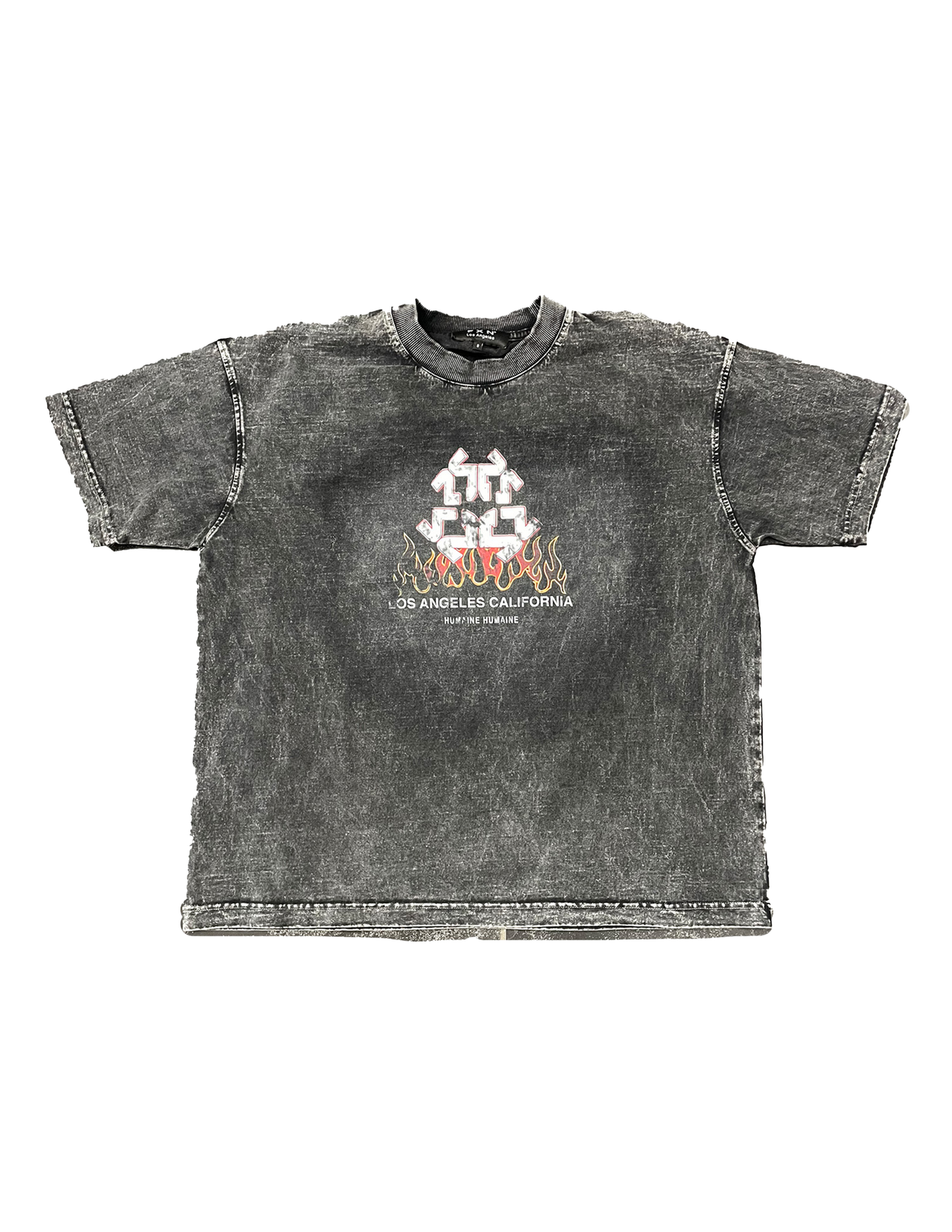 Humaine Flame Logo Tee
