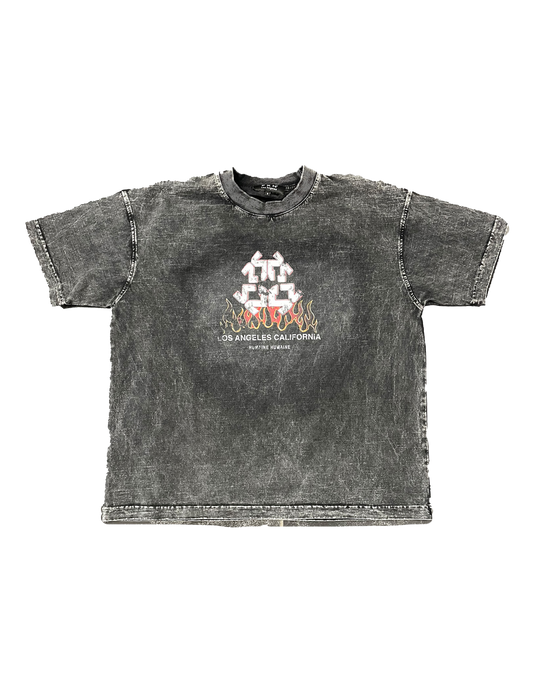 Humaine Flame Logo Tee